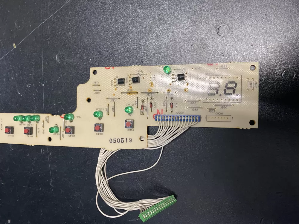 GE 165D7803P001 Dishwasher Control Board AZ12709 | BK782