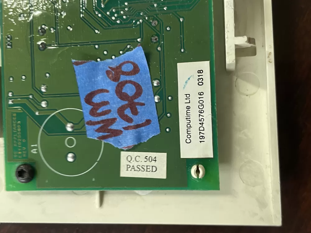 GE 200D4157G097 Refrigerator Control Board Dispenser AZ40647 | Wm1708