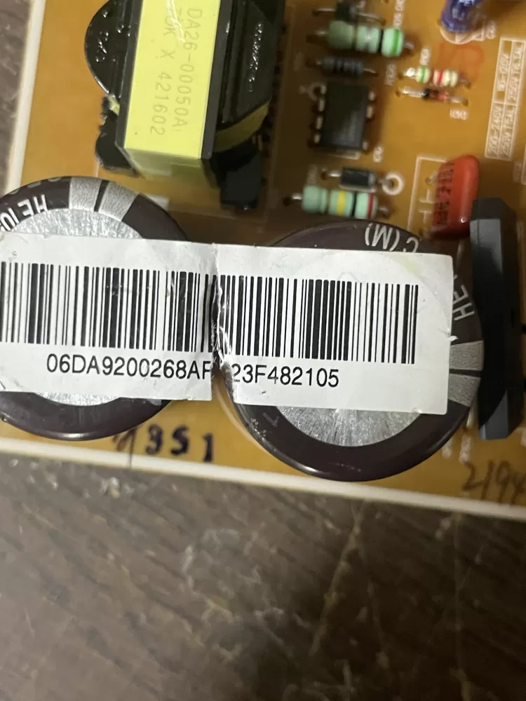 Samsung DA92-00268A Refrigerator Inverter Control Board AZ44173 | Wm590