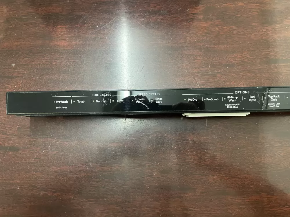 Whirlpool  KitchenAid W10537423 W10803367 PS11703472 Dishwasher Control Board Panel