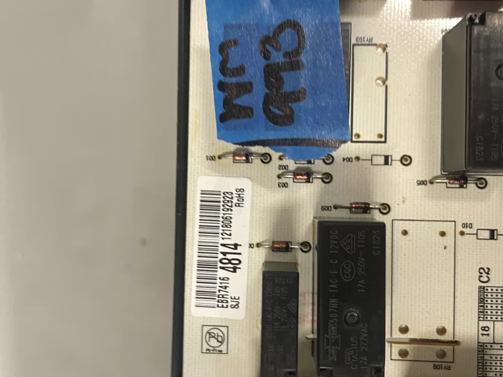 LG EBR74164814 Range Control Board Pcb AZ224258 | Wm993