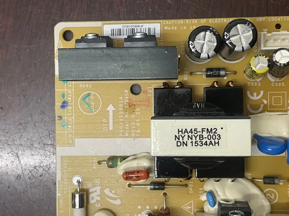 Samsung DA92 00486A Refrigerator Control Board AZ34705 | KM1702
