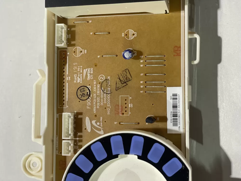 Samsung DC92-01309A DC94-03494A Dryer UI Control Board AZ187149 | KMV12