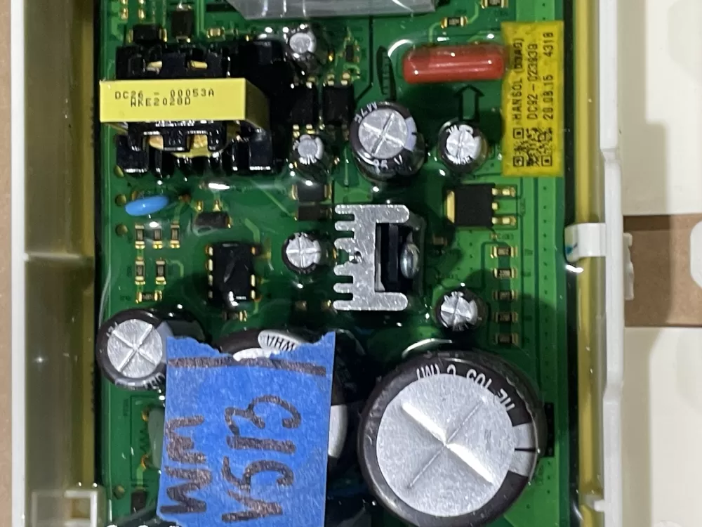 Samsung DC92-02393G DC92-02393M PS16556778 Washer Control Board AZ92150 | Wmv513