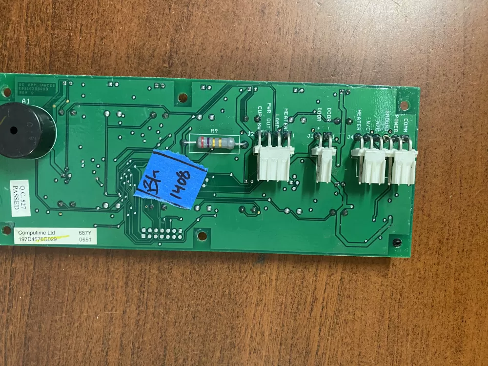 GE 197D4576G029 Refrigerator Control Board Dispenser AZ98523 | BK1408