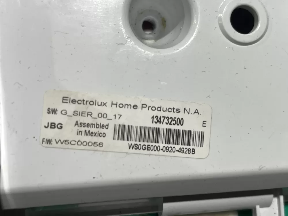 Kenmore Frigidaire Electrolux 134732500 Washer Control Board AZ118074 | Wmv687