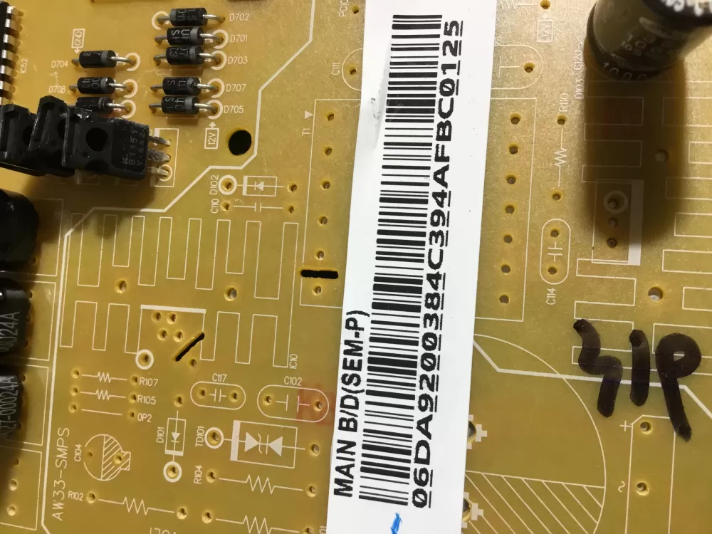 Samsung AP5962147 DA92 00384C Refrigerator Control Board AZ95842 | NR49