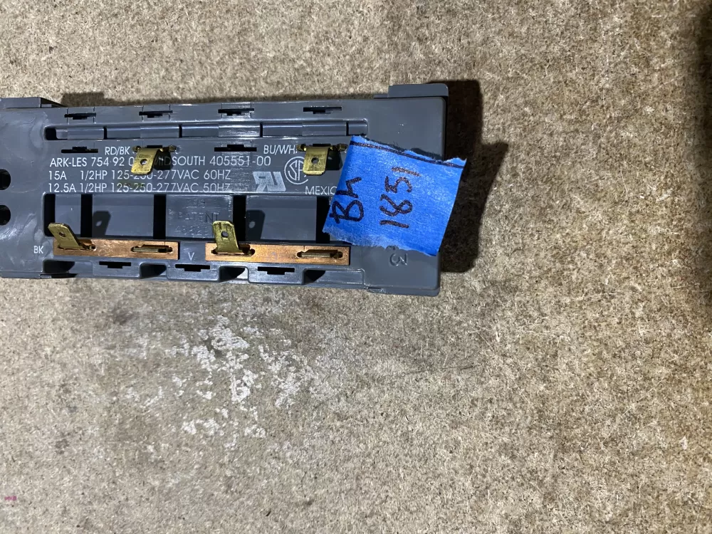 Frigidaire 754 92 044 Dishwasher Cycle Selector Button Control AZ75748 | BK1851