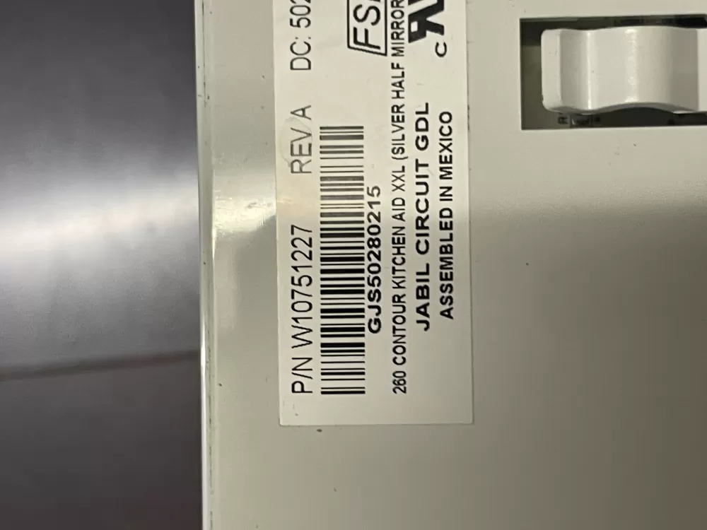 KitchenAid W10590630 W10590848 Refrigerator Control Board AZ98474 | Wm1418