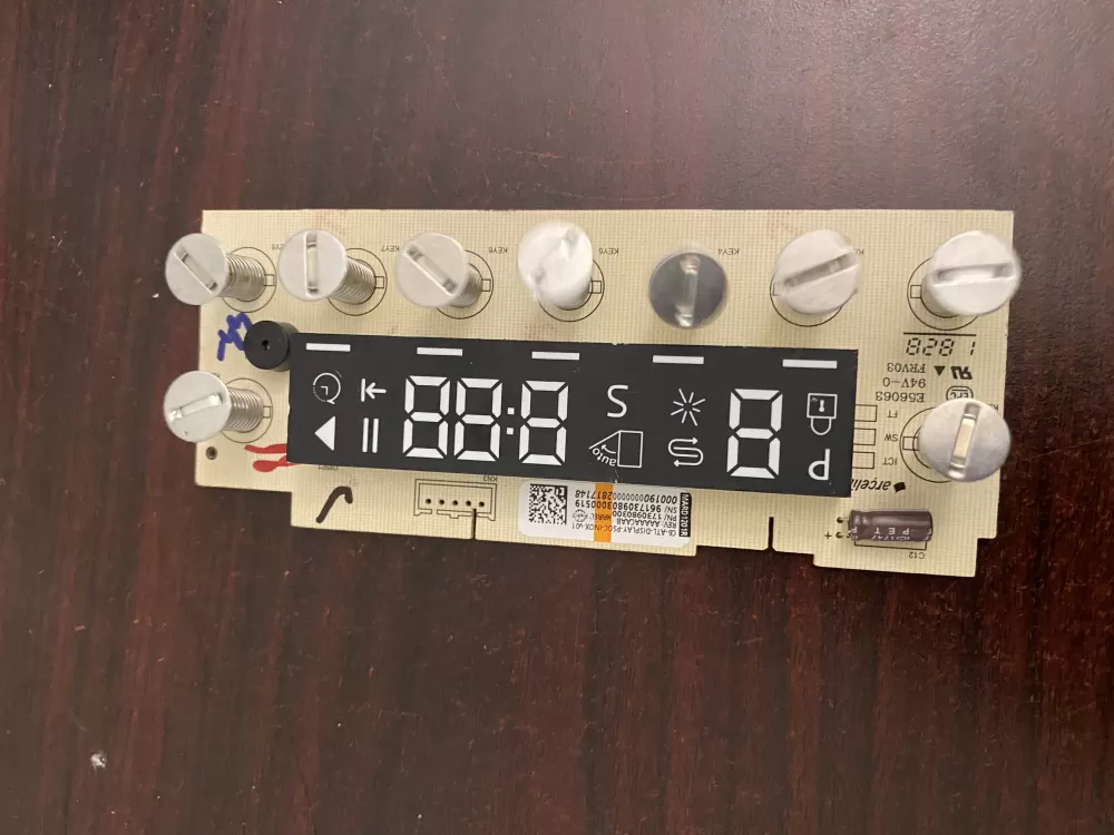 Blomberg 1736491800  1739140360  1730980300 USER INTERFACE DISPLAY CONTROL BOARD