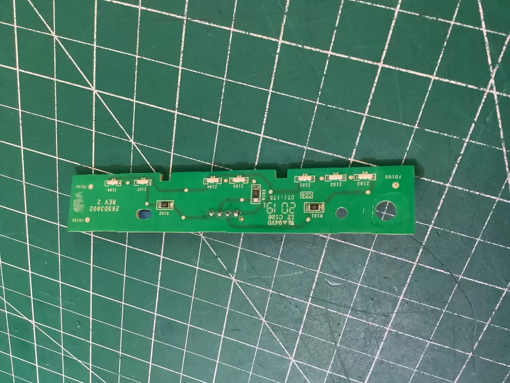 GE 265D3602G001 Dishwasher Control Board Panel