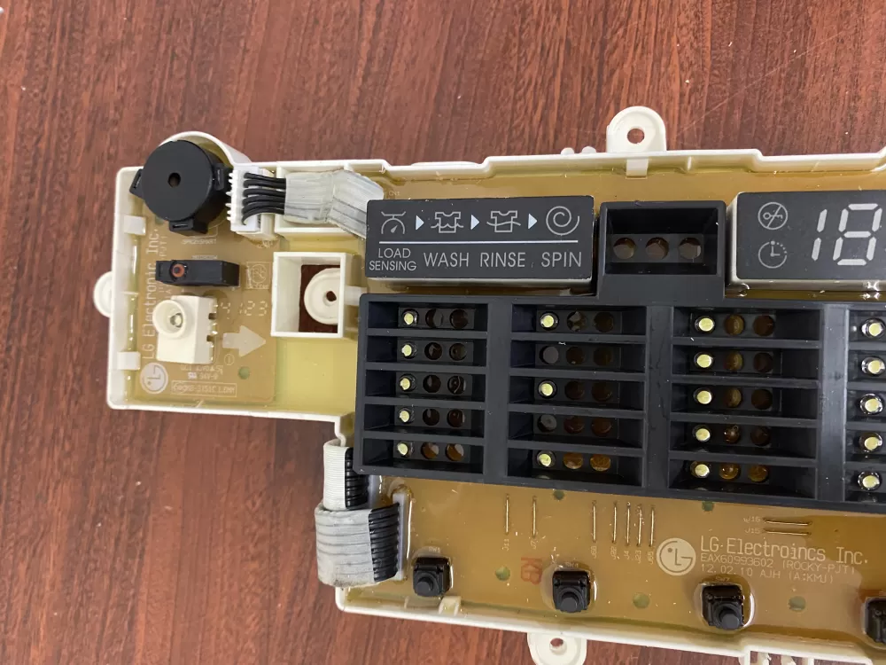 LG EBR62267120 Washer Control Board AZ37938 | BK742