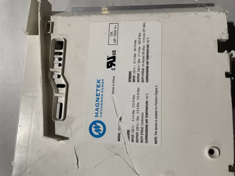 Frigidaire Kenmore 5304504863 4246991 Washer Control Board AZ193981 | KMV736