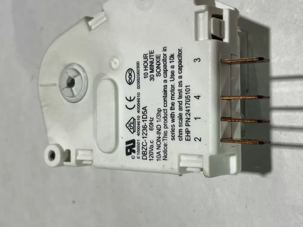  1236 1D5A Refrigerator DBZC Defrost Timer AZ152207 | Wm877