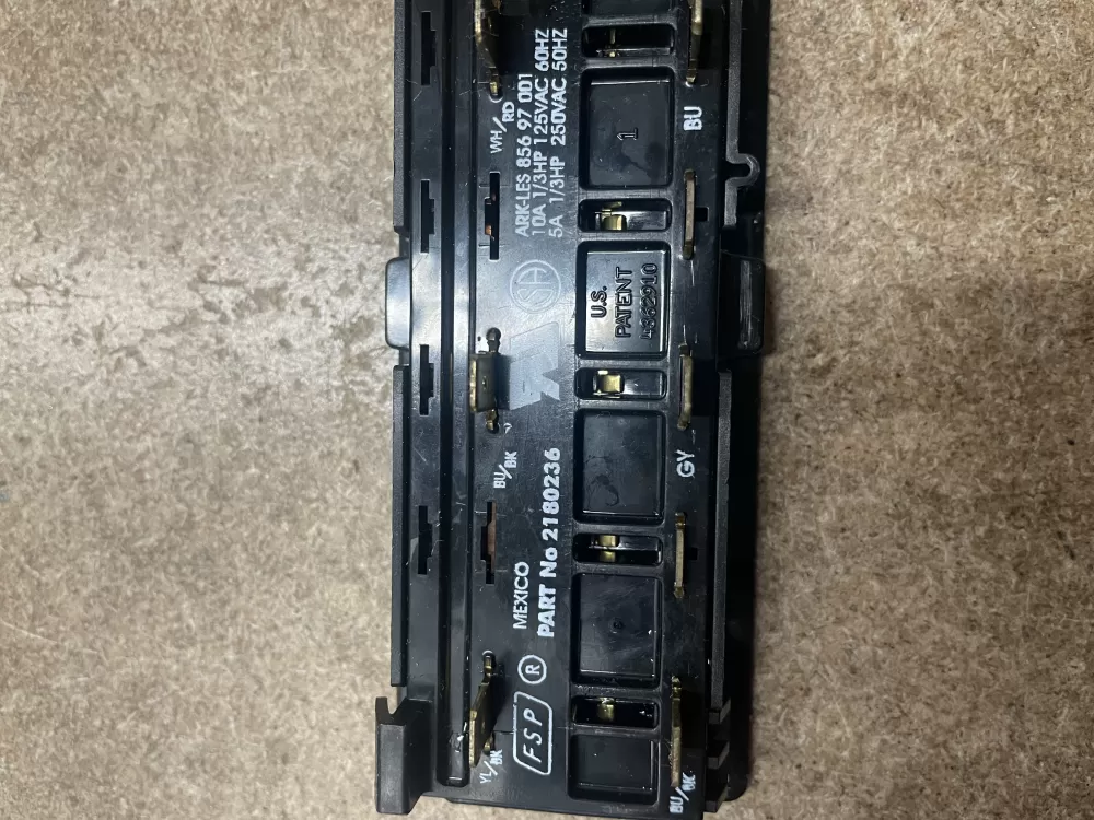 Kenmore WP2180236 Refrigerator Control Board Dispenser Switch AZ11489 | KM872