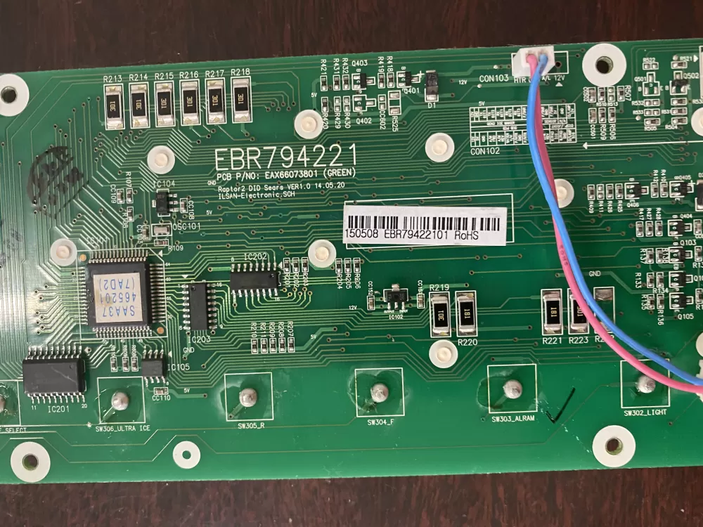 LG Kenmore EBR79422101 Refrigerator Control Board Dispenser AZ35506 | BK97