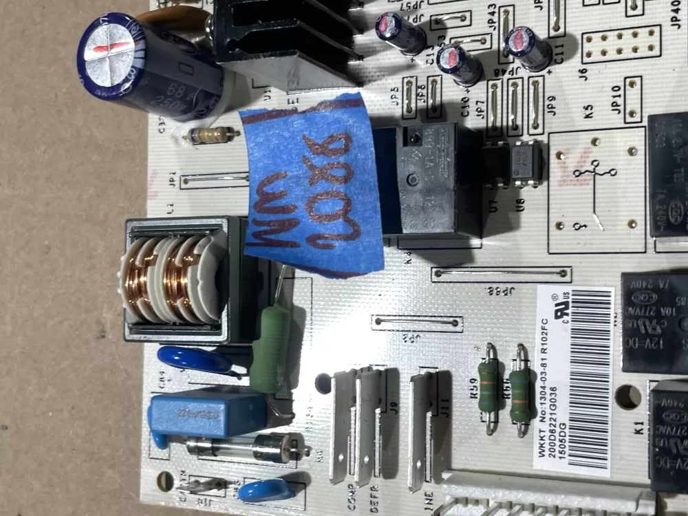 GE EBX1110P002 200D6221G036 Refrigerator Control Board AZ64081 | Wm2088