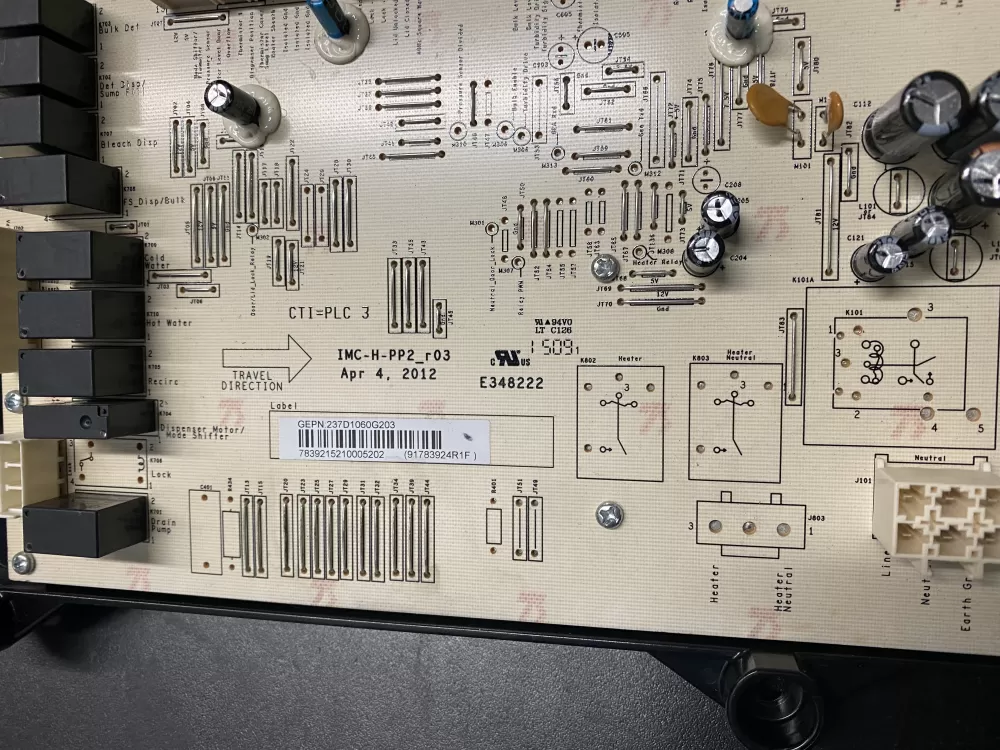 GE 237D1395G202 237D1122G202 237D1060G203 Washer Control Board AZ2857 | BKV236