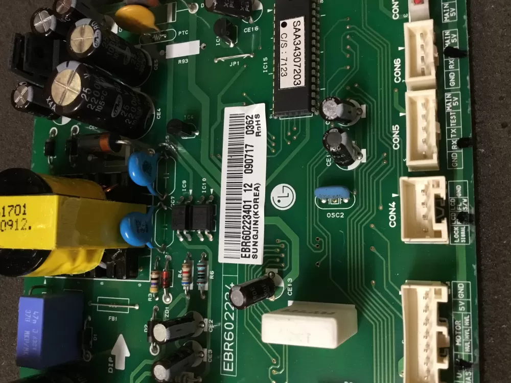 LG Kenmore EBR60223401 Refrigerator Control Board AZ99817 | NR95