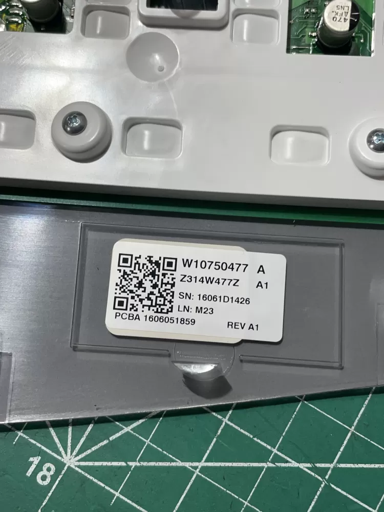 Whirlpool W10750477 Washer Control Board Interface Panel AZ196323 | Wmv886