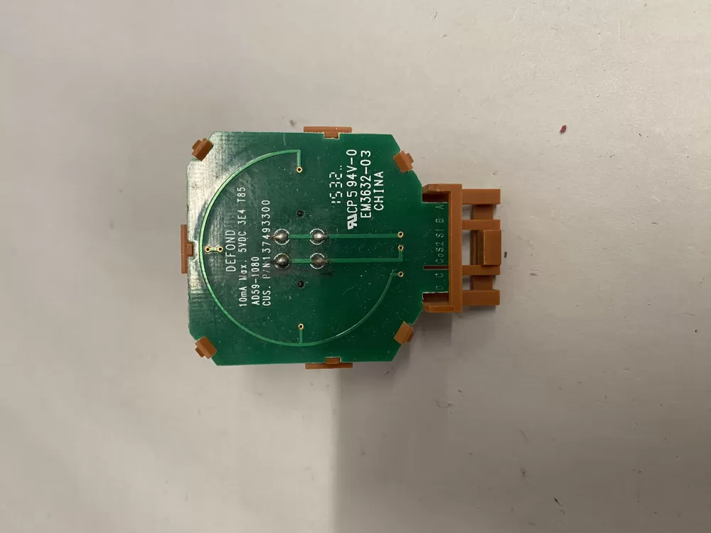 Kenmore Frigidaire Electrolux 137493300 Washer Control Switch AZ215448 | BK1268