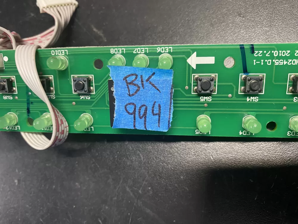 Frigidaire Electrolux E216635 Dishwasher Display Control Board AZ12420 | BK994