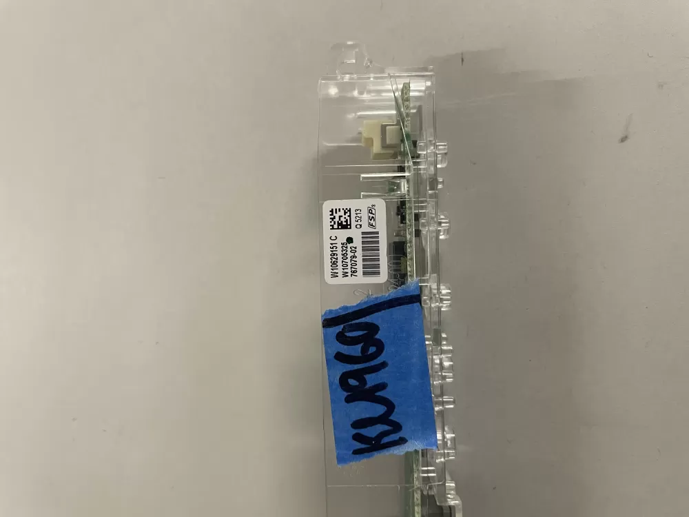 Dishwasher Control Board W10629151 W10650770. AZ117969 | KM960