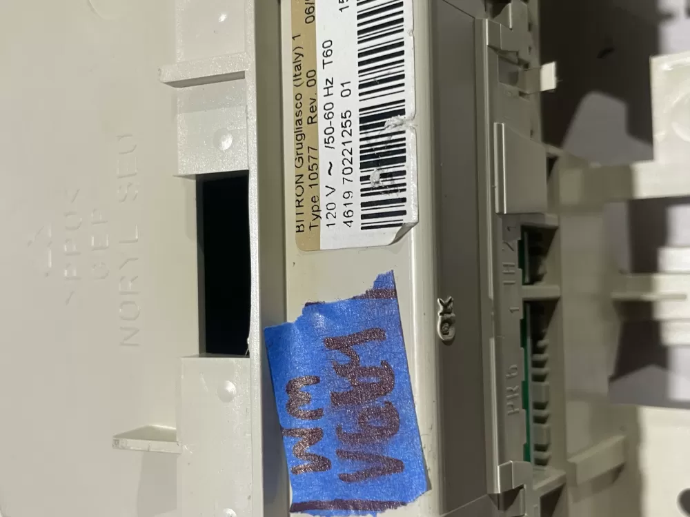 Whirlpool Washer Board Part # Control Main - 4619 70221255 AZ113280 | Wmv669