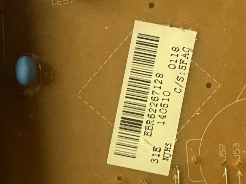 LG EBR62267115 EBR62267118 EBR62267128 Washer Control Board AZ17607 | WMV77
