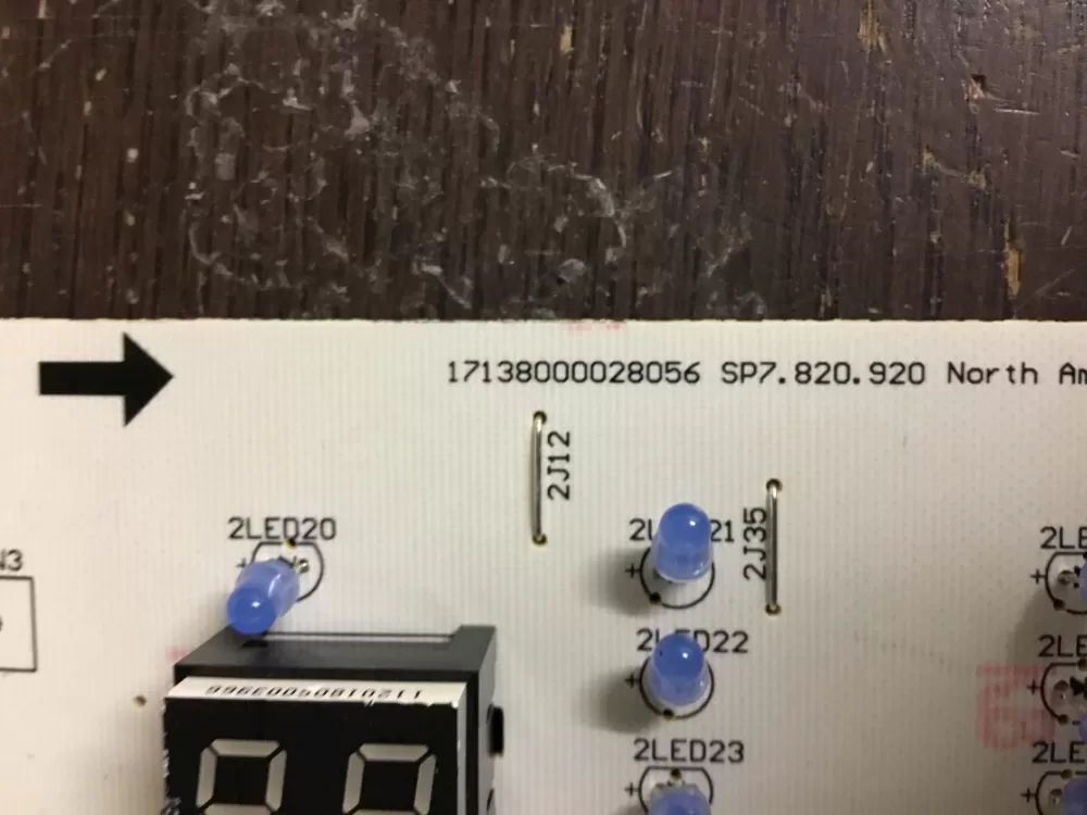 Insignia 17138000028056 Washer Control Board 113 AZ4946 | NR454