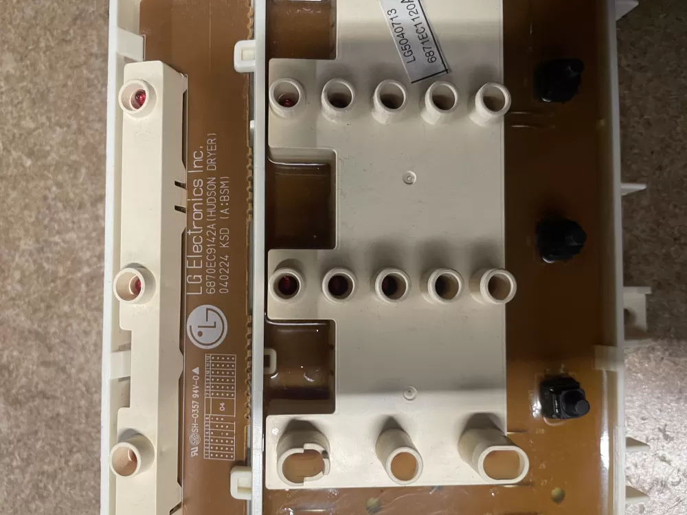 LG 6871EC1120A 6870EC9142A Dryer Control Board AZ6791 | KMV240