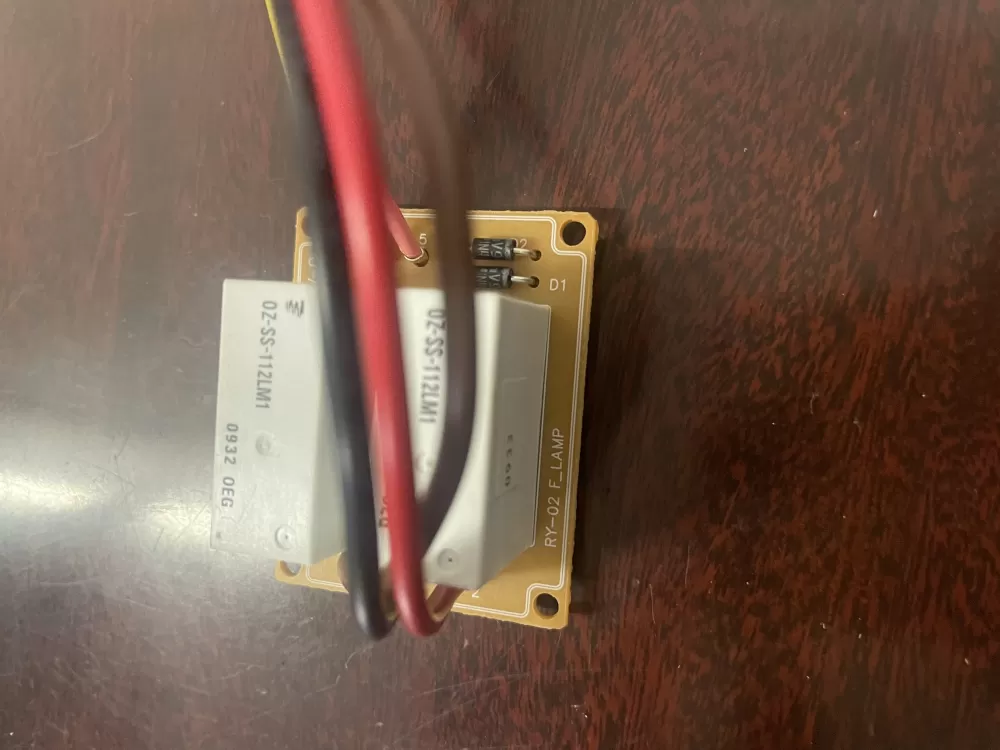 GE 0Z 112LM1 A1 E170968 Refrigerator Control Board SS Led Light AZ47566 | KM1623