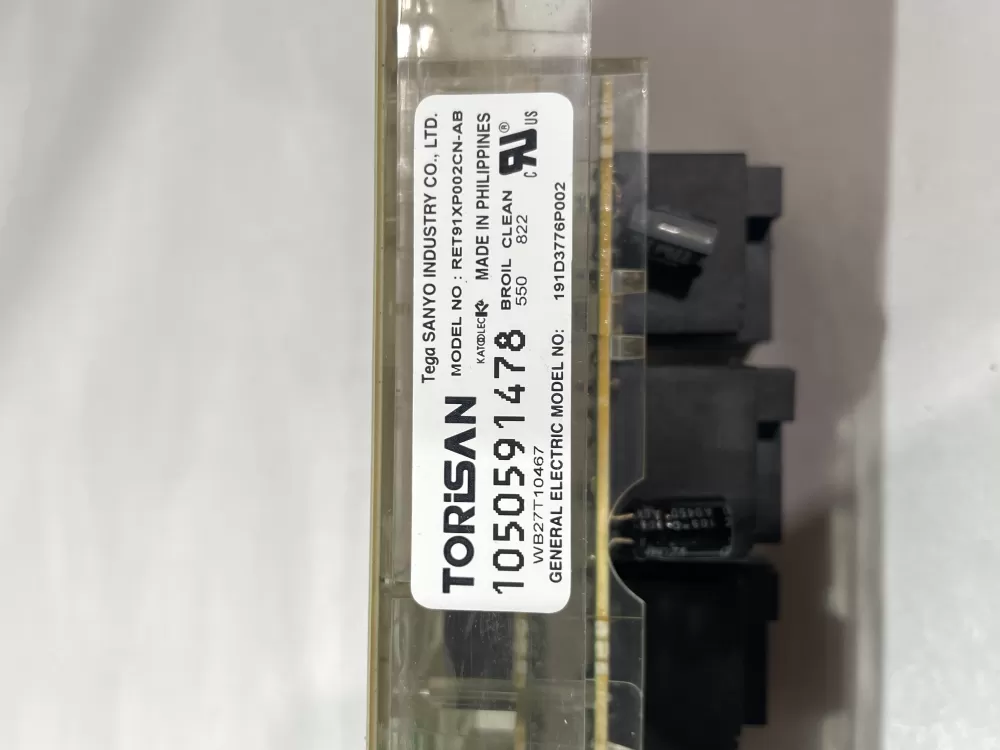 Kenmore Hotpoint GE WB27K10214 Range Control Board AZ205929 | Wm124