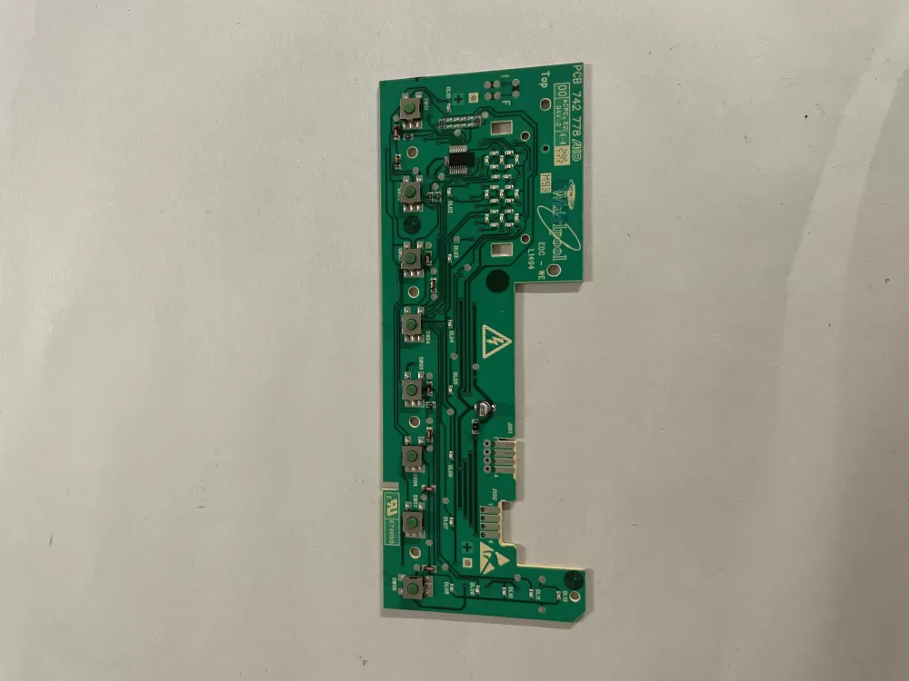 Whirlpool 46197042245-1 Washer Display Control Board
