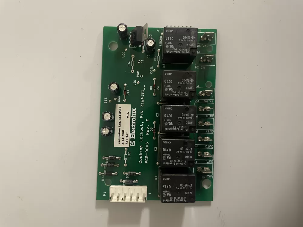 Frigidaire  Kenmore AP3768449 316418100 316418101 PS977959 Range Control Board
