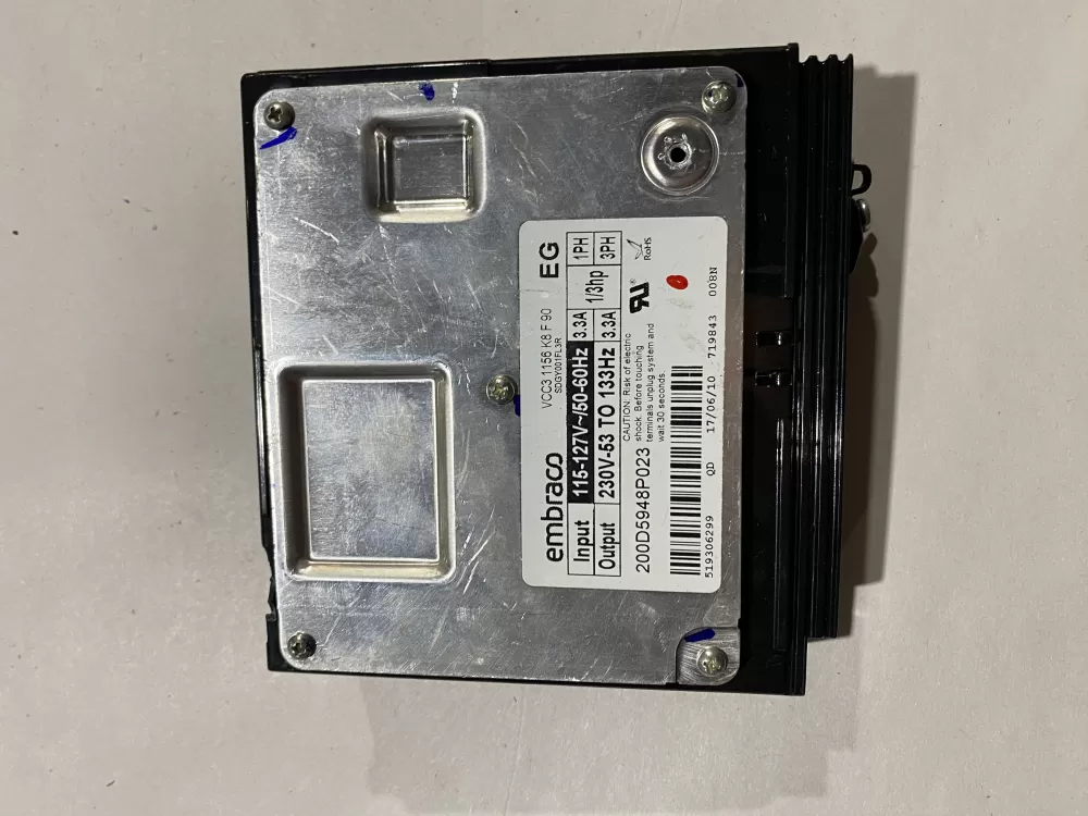 GE 200D5948P023 Refrigerator Inverter Control Board Wr87x29409 AZ129302 | BK769