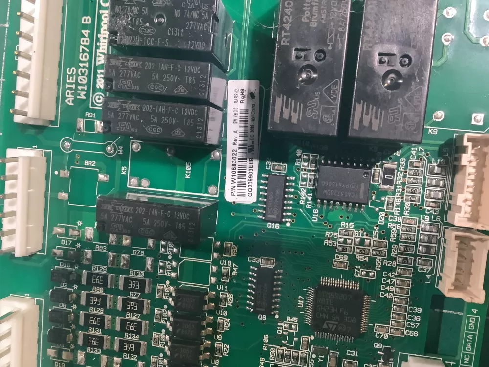 Whirlpool W10583022 PS8691632 Refrigerator Control Board AZ170164 | BG2604