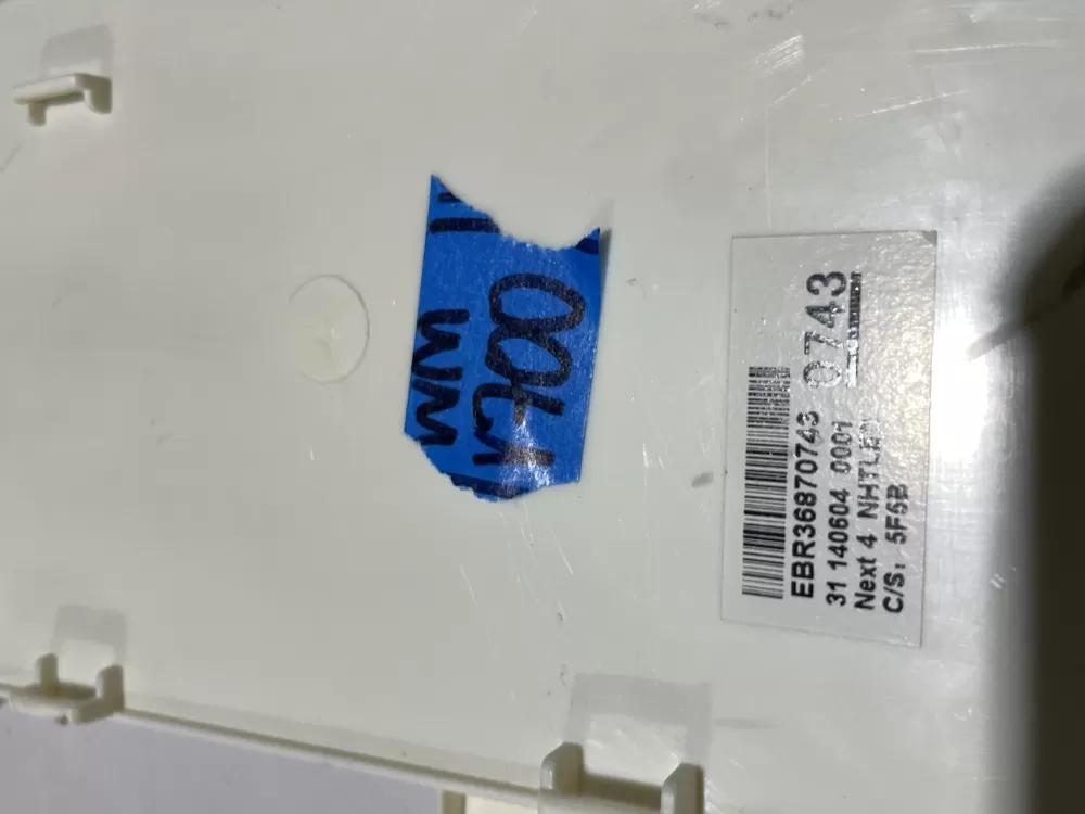 LG EBR36870743 Washer Control Board AZ128516 | Wmv700