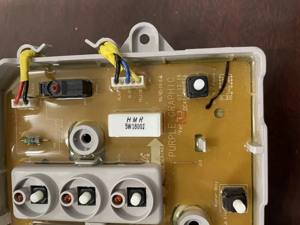 Samsung DC92-00130A DC92-00125A Washer UI Control Board AZ46890 | KMV105