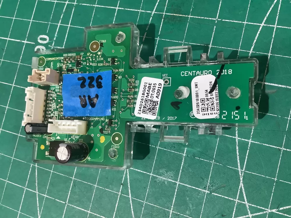 GE 234D2618G001 WE04X27284 Dryer Control Board AZ190376 | AR322