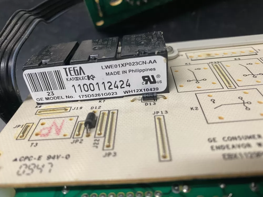 GE 175D5261G023 EBX1129P004 WH12X10439 Washer Control Board AZ14776 | BK631