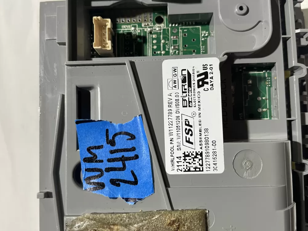 Whirlpool W10904715 W11170178 Dishwasher Control Board AZ143681 | Wm2415