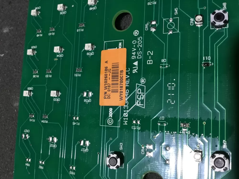 Whirlpool Maytag W10260186 W10258434 Washer Control Board AZ88268 | NR1150