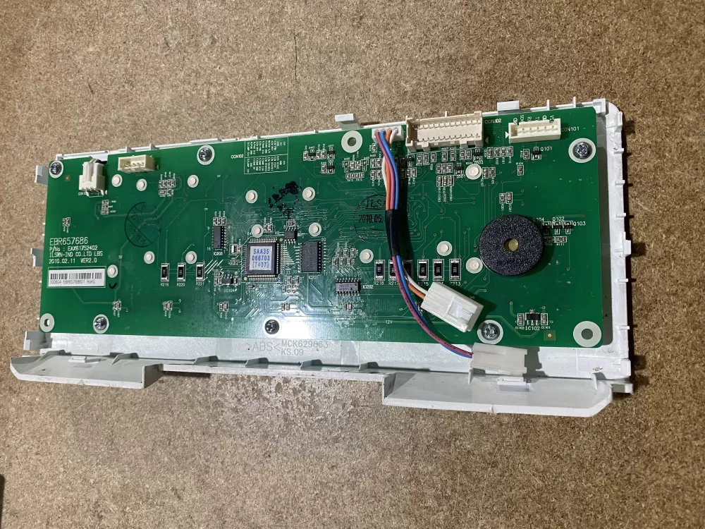 LG  Kenmore EBR65768601 Refrigerator Control Board