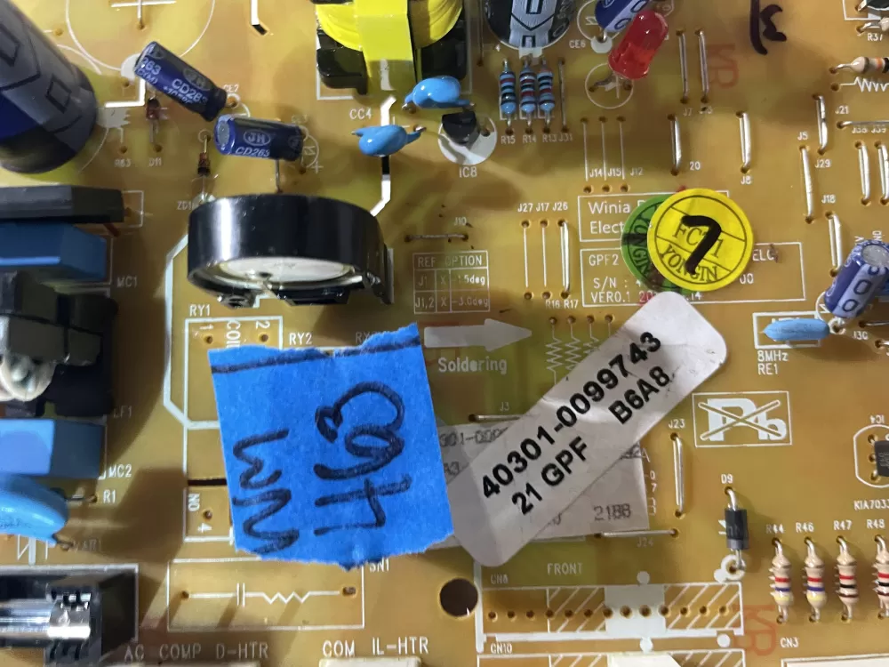 OEM Kenmore Fridge Control 40301-009743 AZ175737 | Wm463