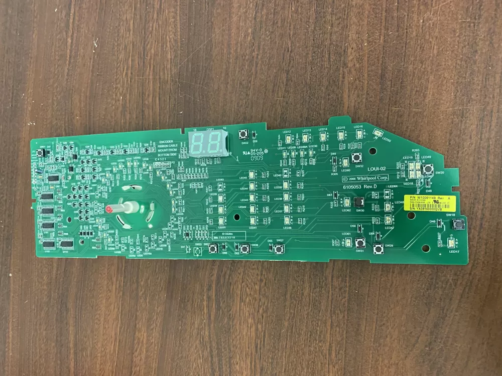 W10051149 WPW10051149 PS11748073 Washer Control Board AZ29918 | BK1624