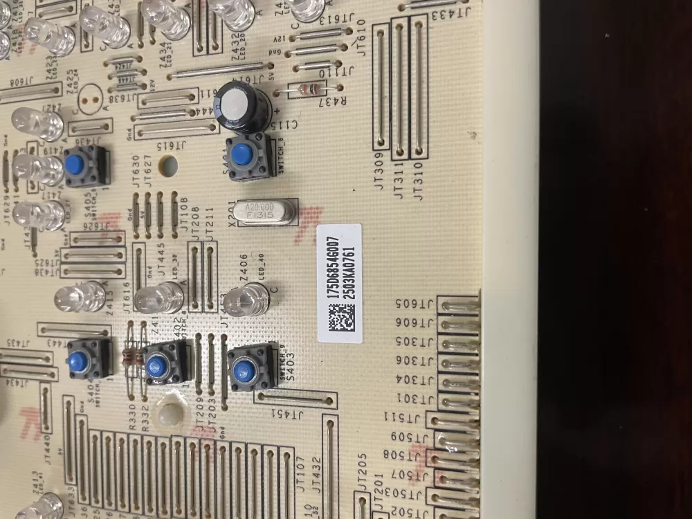 GE WH12X10613 175D6854G007 Washer Control Board AZ40479 | KMV400