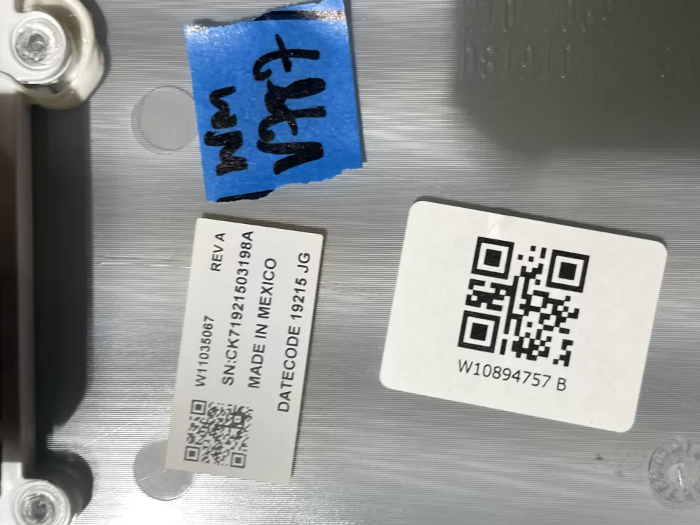 Maytag W11035067 Ap6278100 Washer Control Board Panel AZ195151 | Wmv787