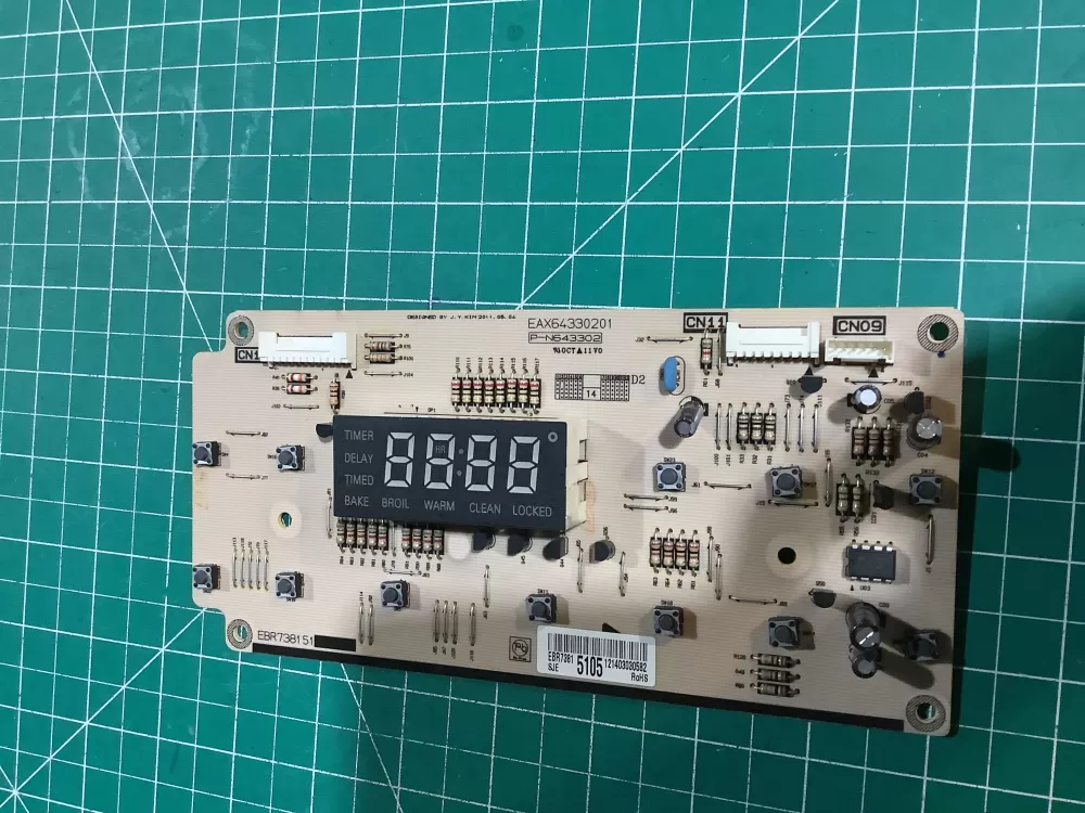 LG EBR73815105 Range Oven Control Board AZ159062 | ZC126