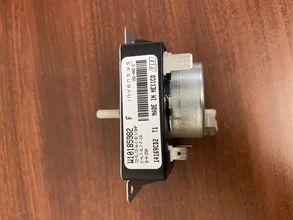 Whirlpool  Maytag  Kenmore AP6016541 W10185982 WPW10185982VP WPW10185982 PS11749831 Dryer Timer